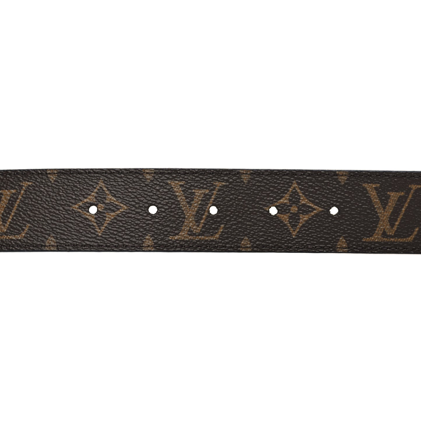 Monogram LV Circle 35mm Reversible Belt 90 36 Black