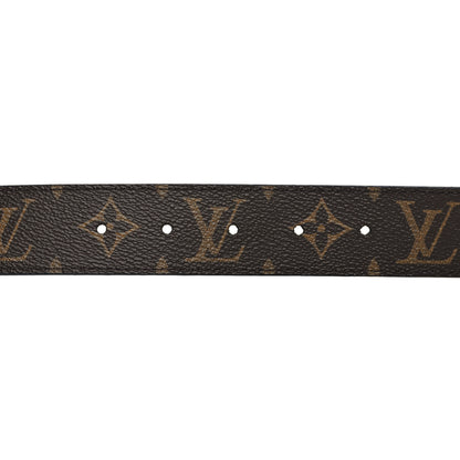Louis Vuitton Monogram LV Circle 35mm Reversible Belt 90 36 Black 3 of 5