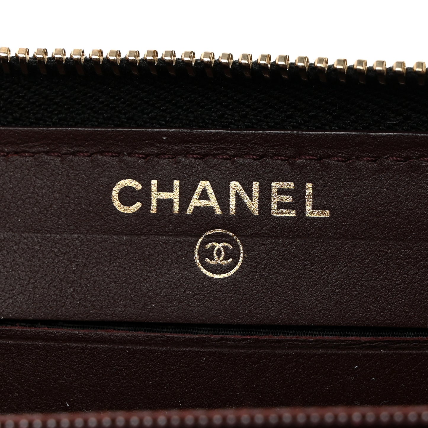 Aged Calfskin Quilted Small Lucky Charms 2.55 Reissue Zip Around Wallet Black