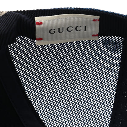 Gucci GG Supreme Monogram Stars Baseball Hat M Blue 8 of 9