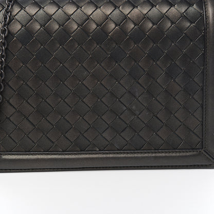 Bottega Veneta Nappa Intrecciato Chain Bag Black 10 of 10