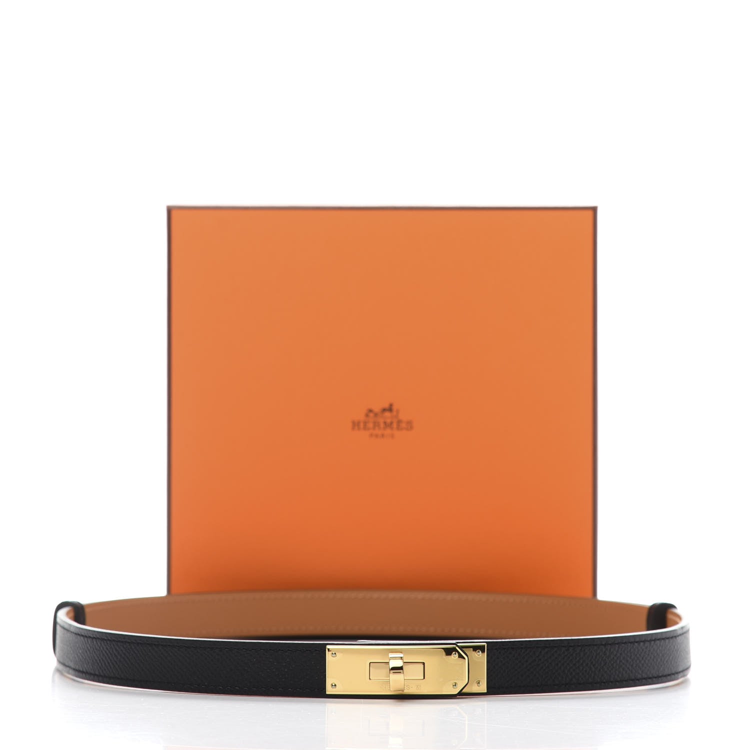 Hermes Epsom Kelly Belt Black 6 of 6