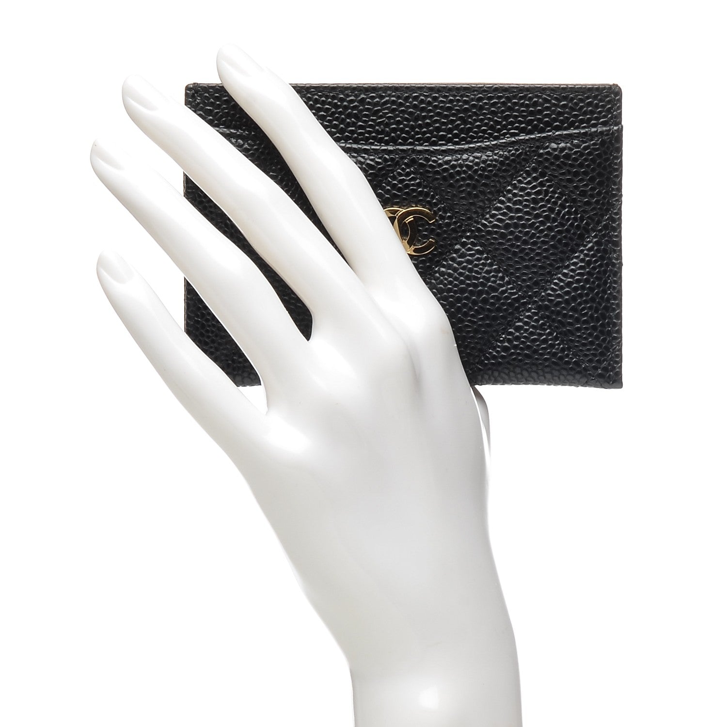Chanel Caviar Quilted Card Holder Black 2 of 8