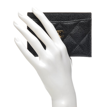 Chanel Caviar Quilted Card Holder Black 2 of 8