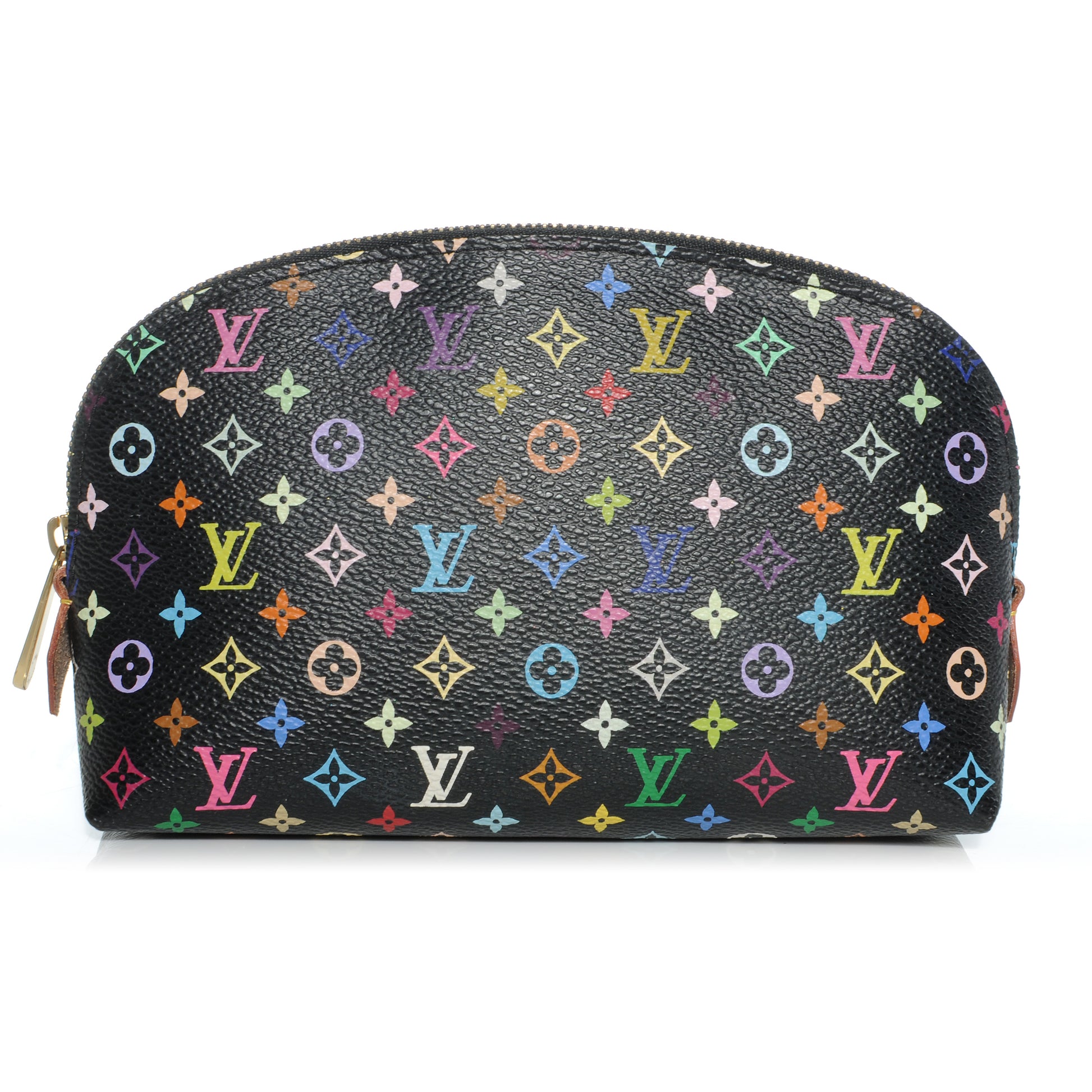 Louis Vuitton Monogram Multicolor Cosmetic Pouch Black Grenade 1 of 6