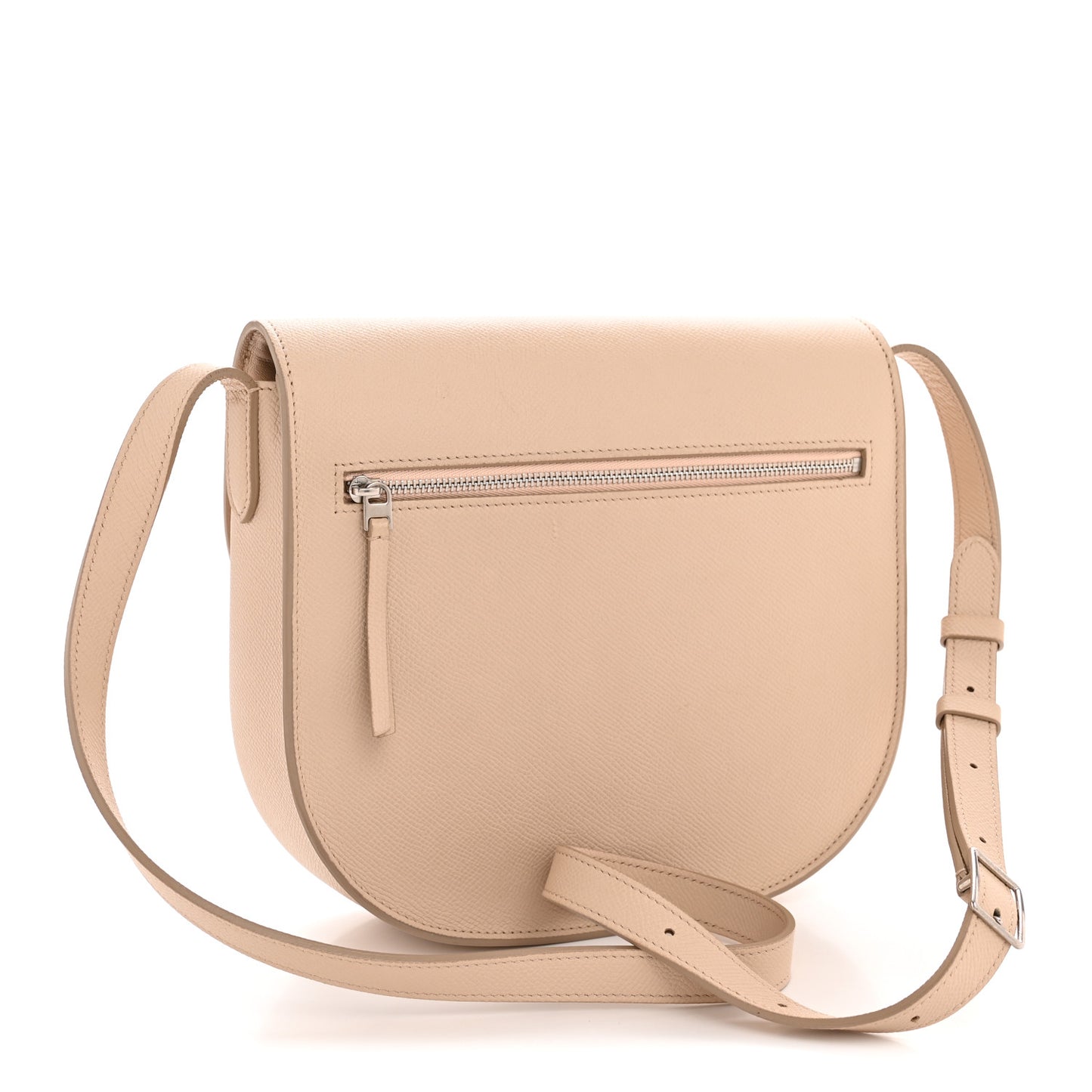 Grained Calfskin Medium Trotteur  Powder