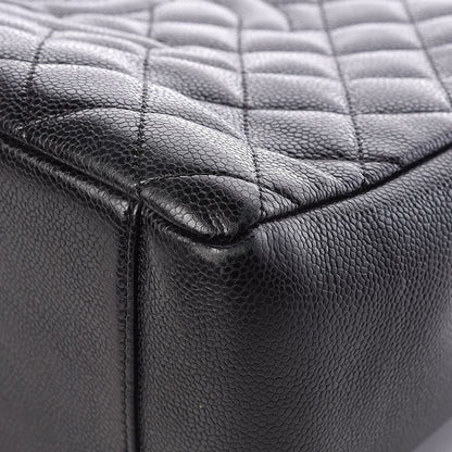 Chanel Caviar Quilted Grand Shopping Tote GST Black 10 of 13