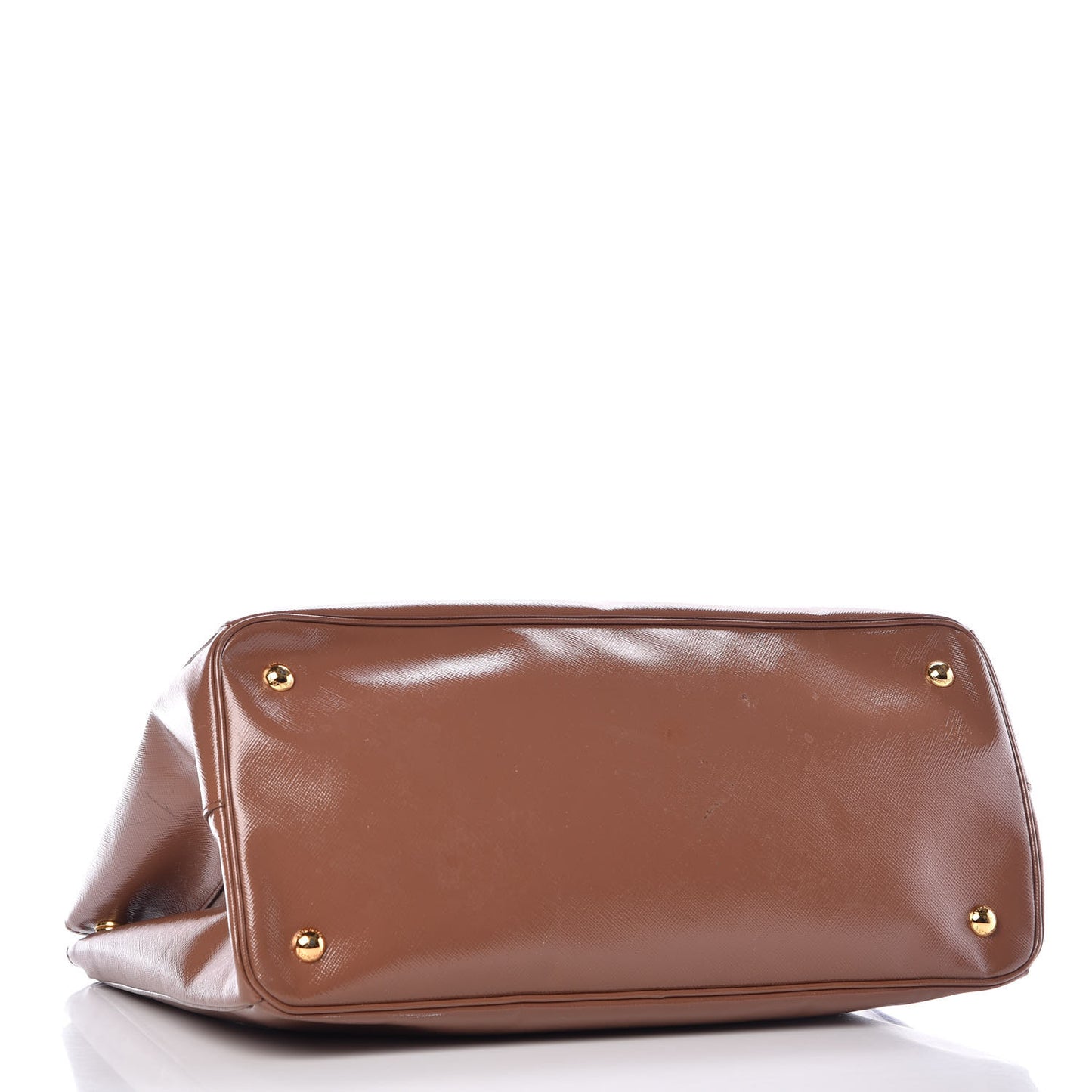 Saffiano Vernice Large Tote Dark Rose