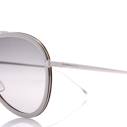 Fendi Metal Aviator Sunglasses FF0155/S White 5 of 8