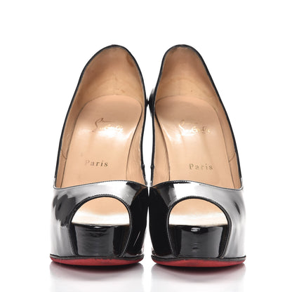 Christian Louboutin Patent Very Prive 120 Pumps 39.5 Black 2 of 14