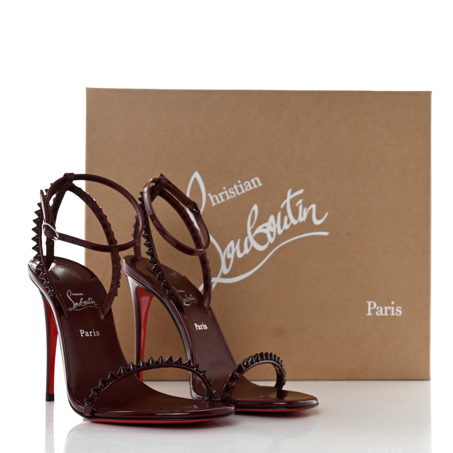 Kid So Me Spike 100 Sandals 36 Bordeaux