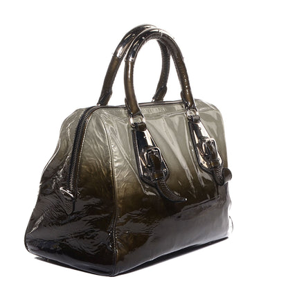 Prada Vernice Sfumata Bowler Brown 3 of 12