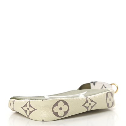 Louis Vuitton Monogram Giant Micro Pochette Accessories Kaki White 4 of 8
