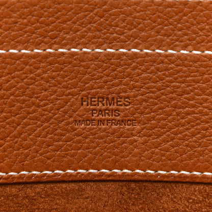 Hermes Barenia Faubourg Mini Aline Fauve 6 of 14
