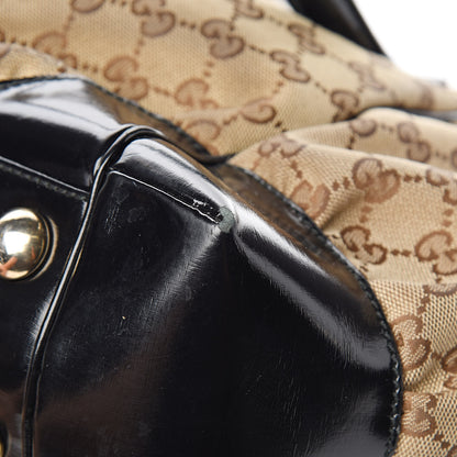 Gucci Monogram Full Moon Tote Black 12 of 13