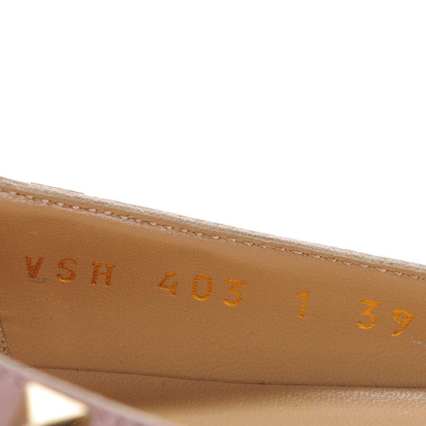 Nappa Rockstud Ballerina Flats 39 Indigo Poudre