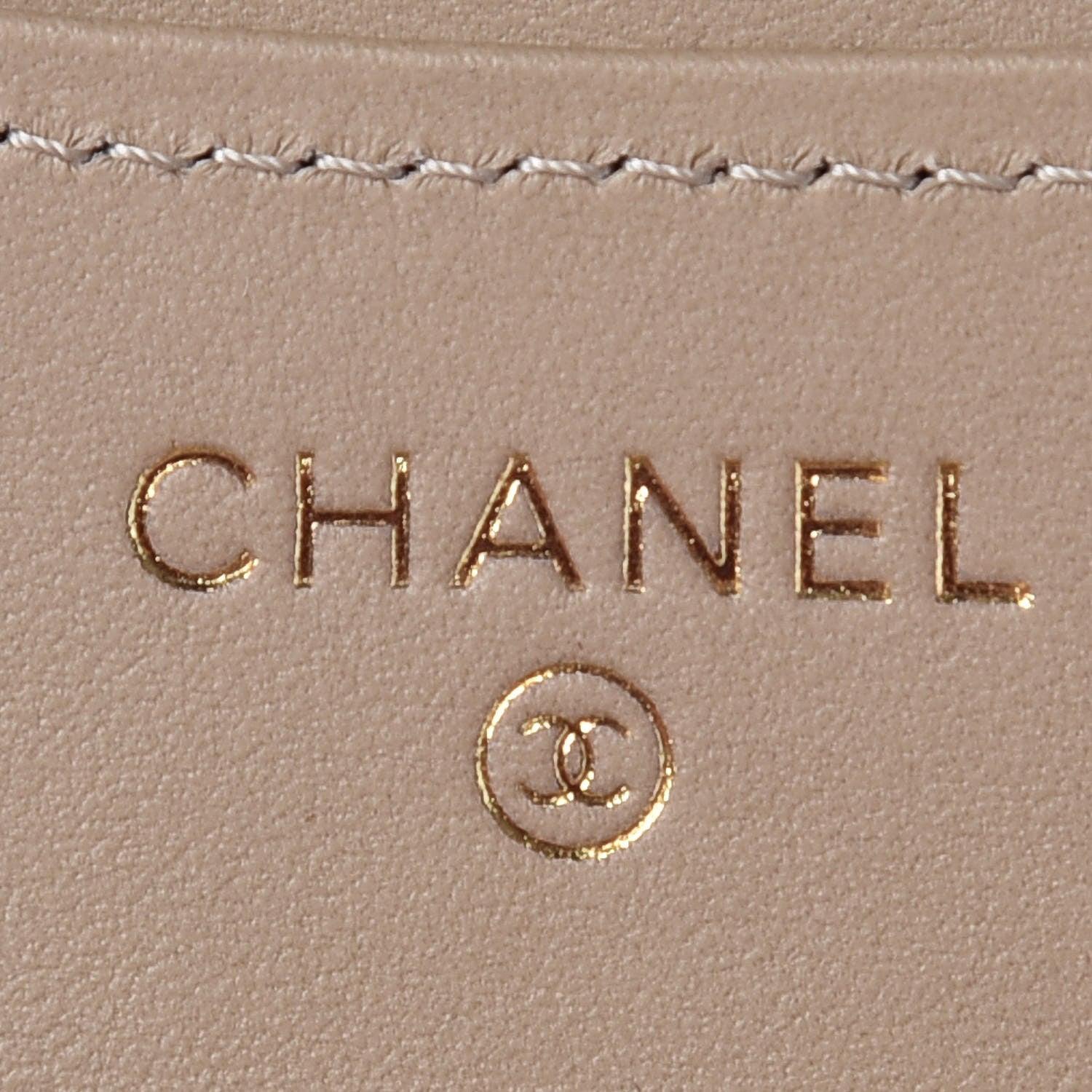 Chanel Metallic Calfskin Quilted Reissue Compact Wallet Gold 6 of 8