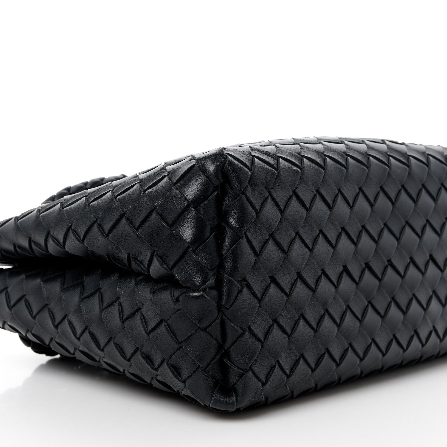 Bottega Veneta Nappa Intrecciato Medium Andiamo Shoulder Bag Black 9 of 12