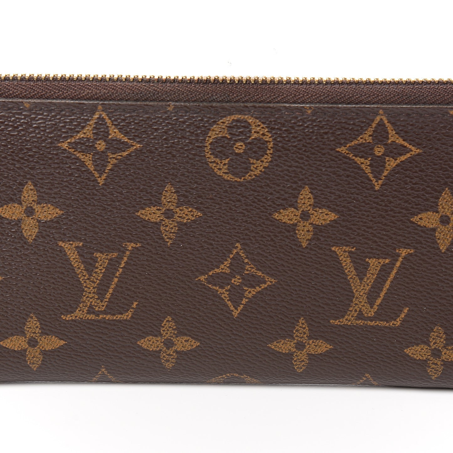 Monogram Clemence Wallet Fuchsia