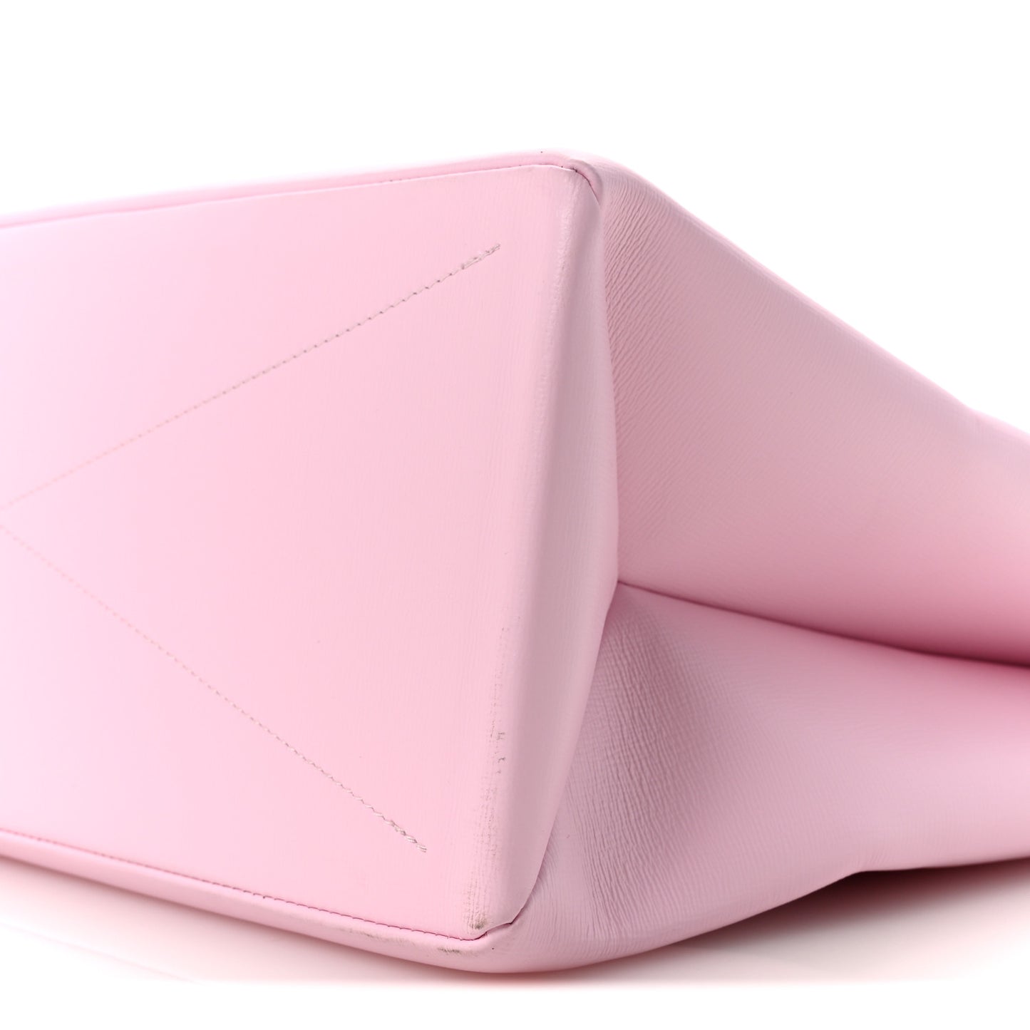 Cowhide Shopper Bag MM Candy Pink