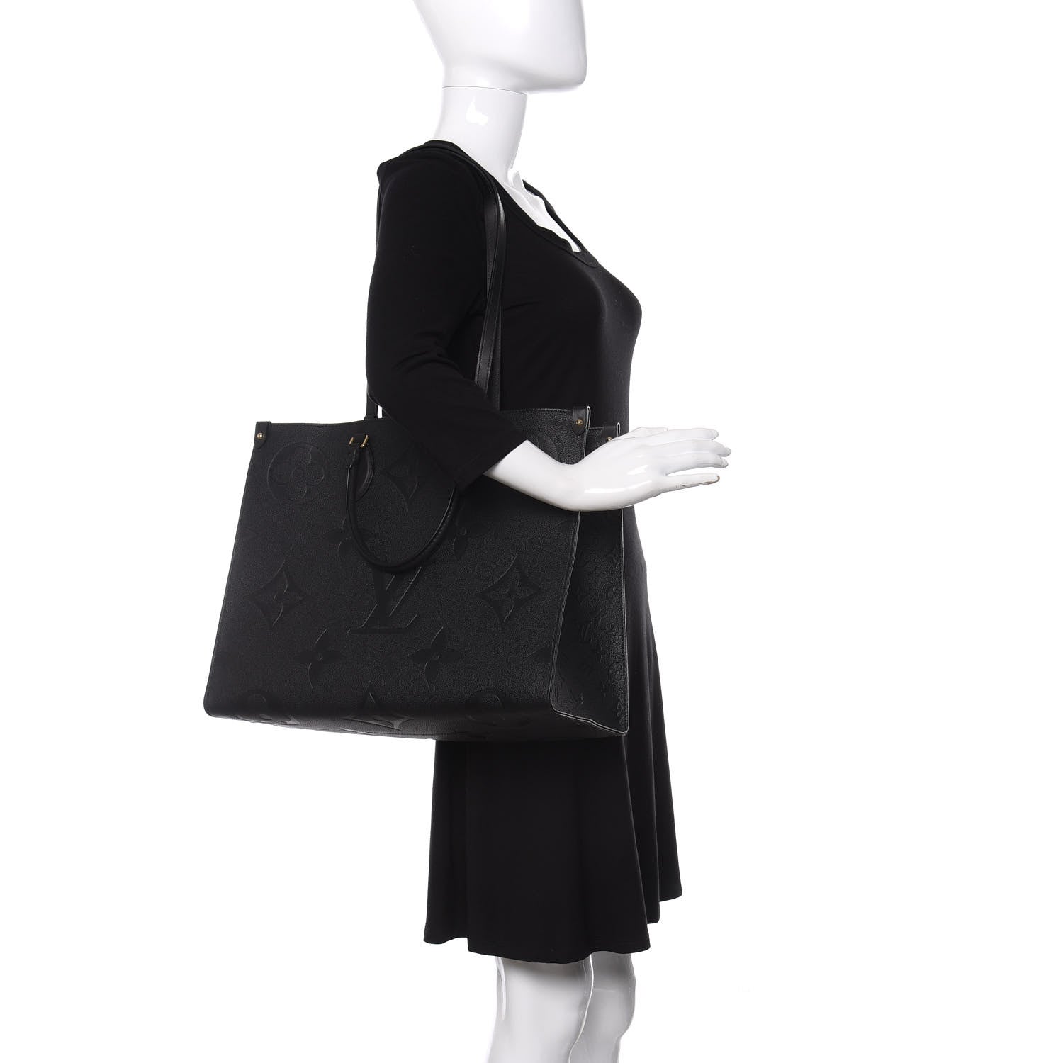 Louis Vuitton Empreinte Monogram Giant Onthego GM Black 2 of 10