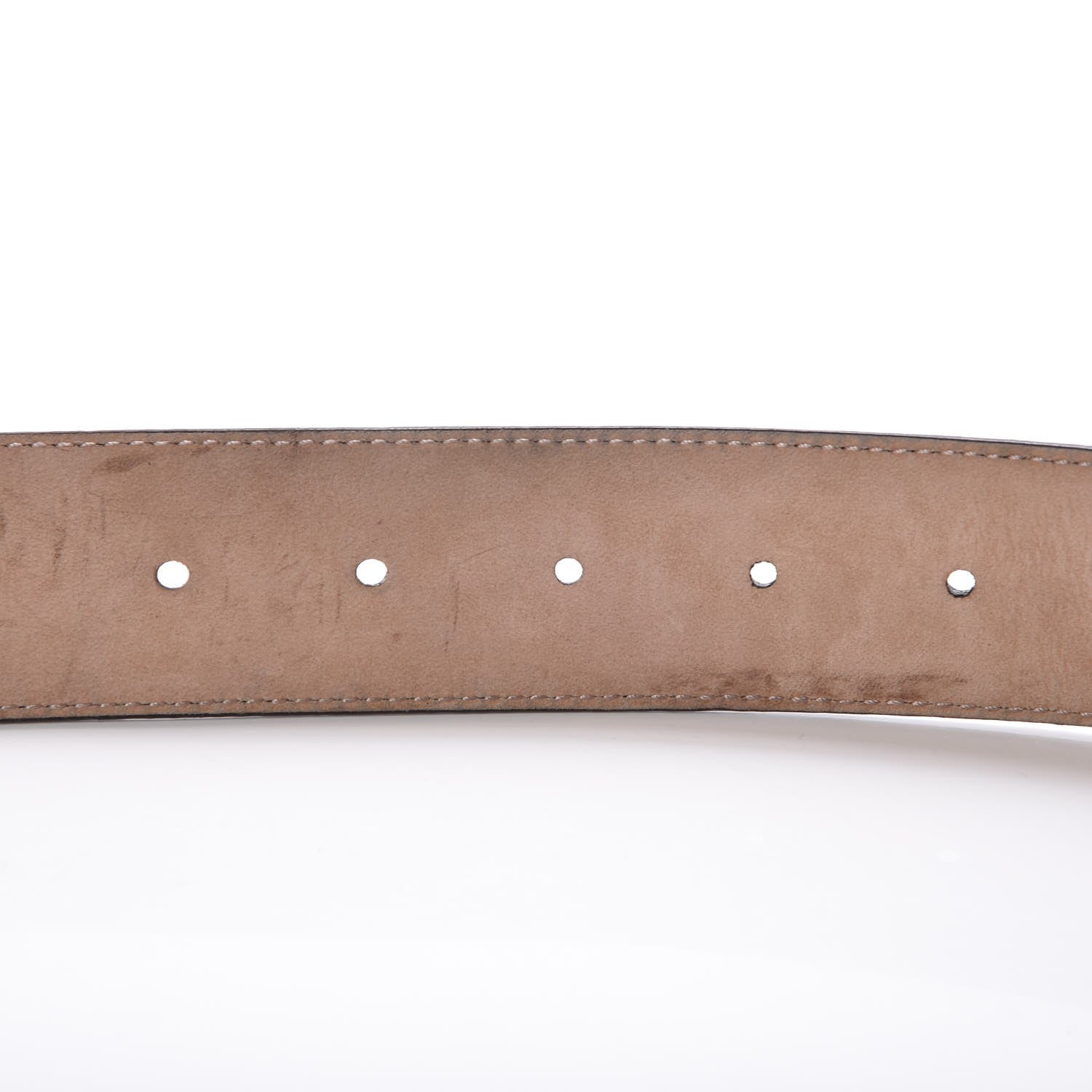 Gucci Calfskin Interlocking G 37mm Belt 80 32 Black 12 of 14