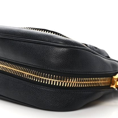 Tom Ford Grained Calfskin Medium Jennifer Shoulder Bag Black 8 of 10