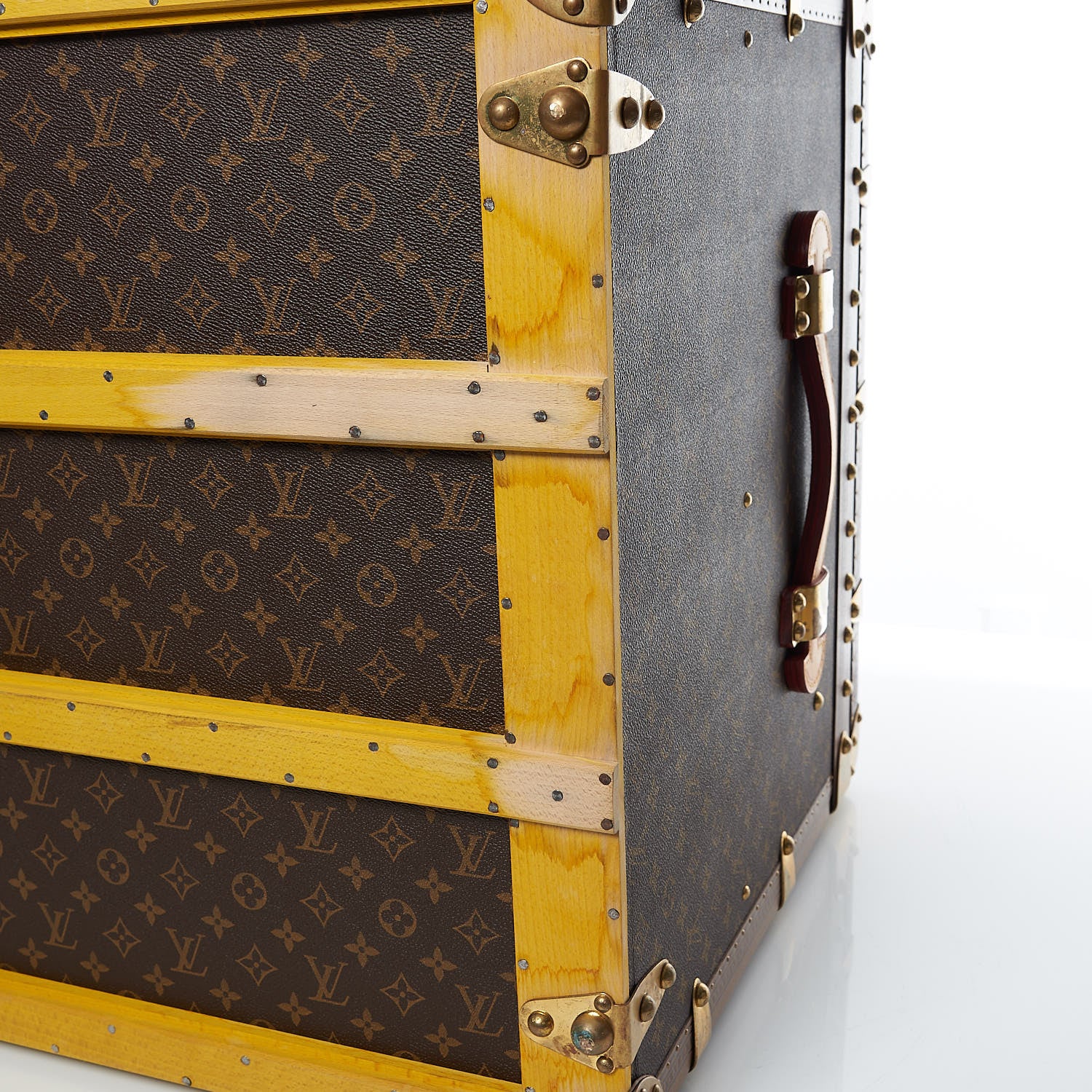Louis Vuitton Monogram Malle Courrier Lozine Trunk 110 15 of 50