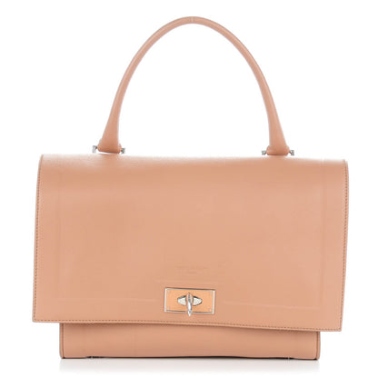 Givenchy Grained Calfskin Small Shark Lock Satchel Old Pink 1 of 7