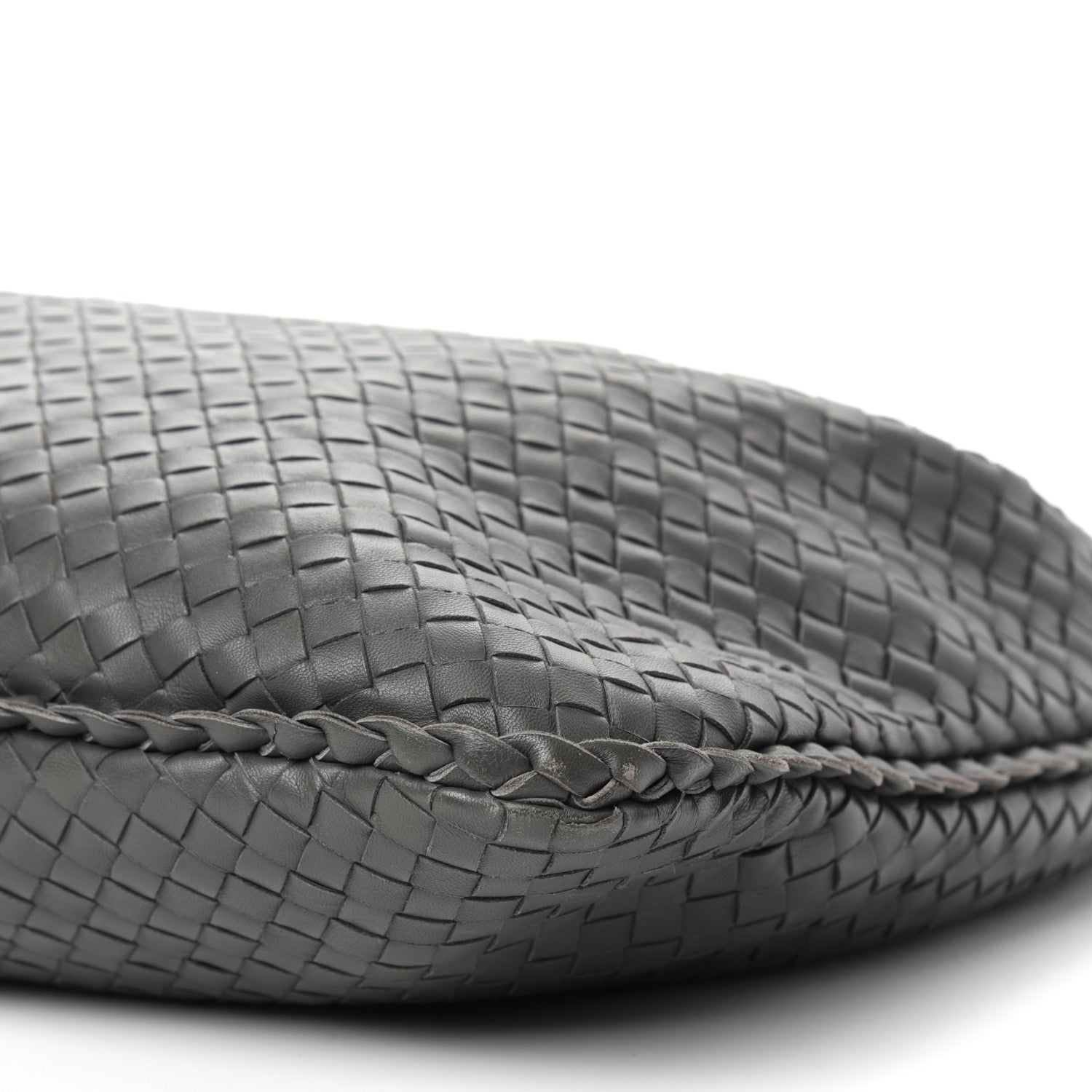Bottega Veneta Nappa Intrecciato Large Veneta Hobo Light Grey 8 of 9