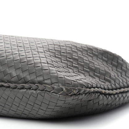 Bottega Veneta Nappa Intrecciato Large Veneta Hobo Light Grey 8 of 9