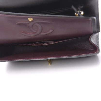 Chanel Caviar Quilted Medium Double Flap Black 5 of 12