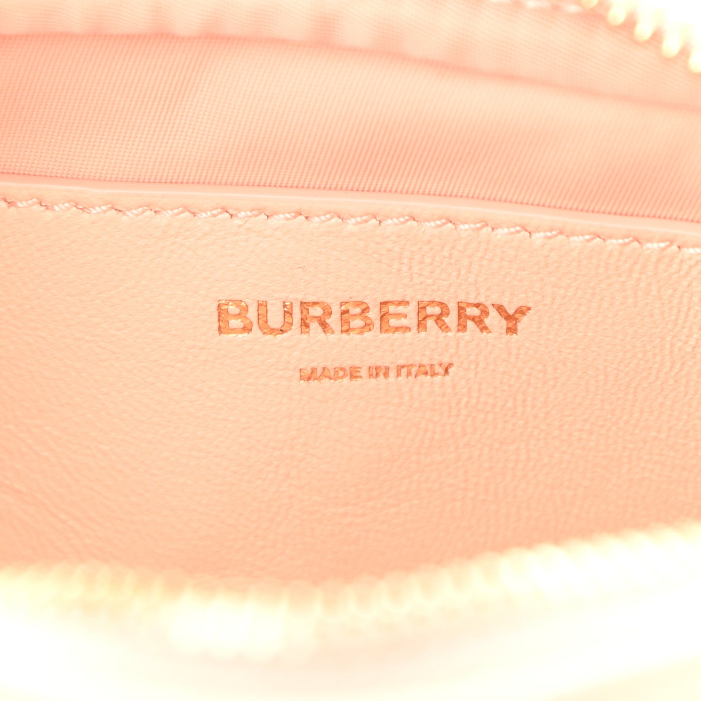 Lambskin Quilted Mini Lola Camera Bag Peach