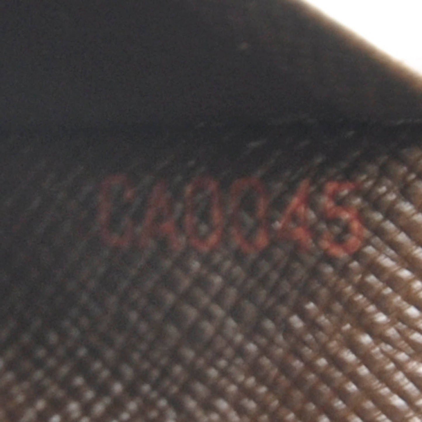 Damier Ebene Business Card Holder