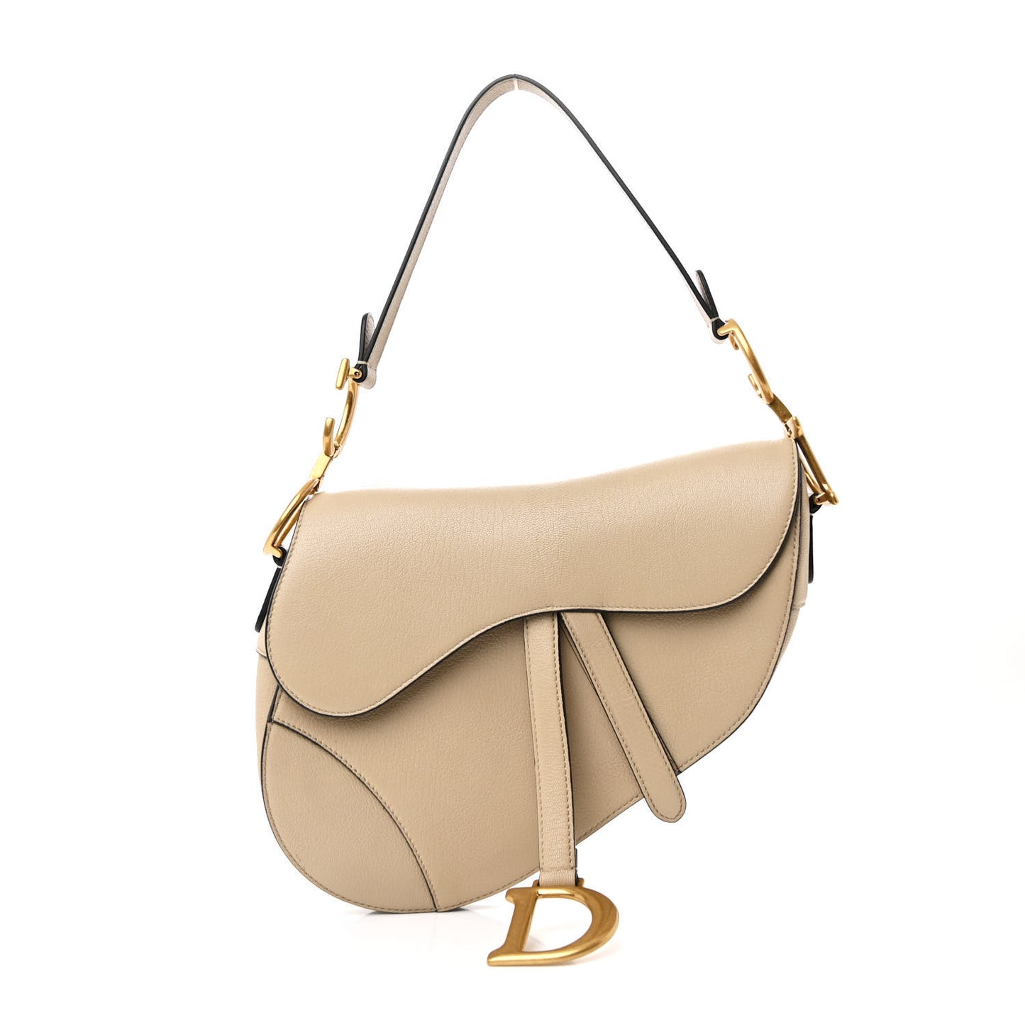 Shiny Goatskin Saddle Bag Corda