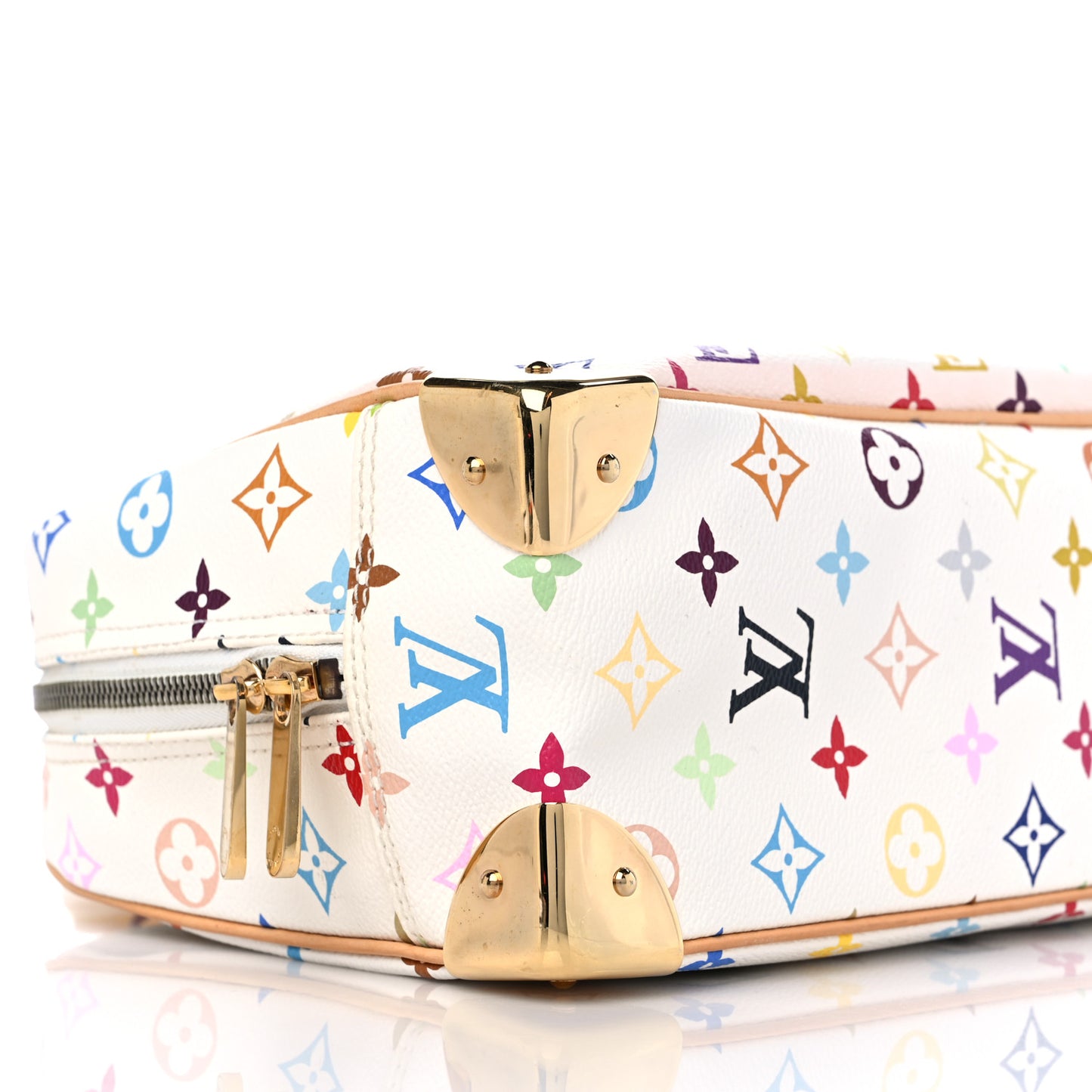 Monogram Multicolor Trouville White