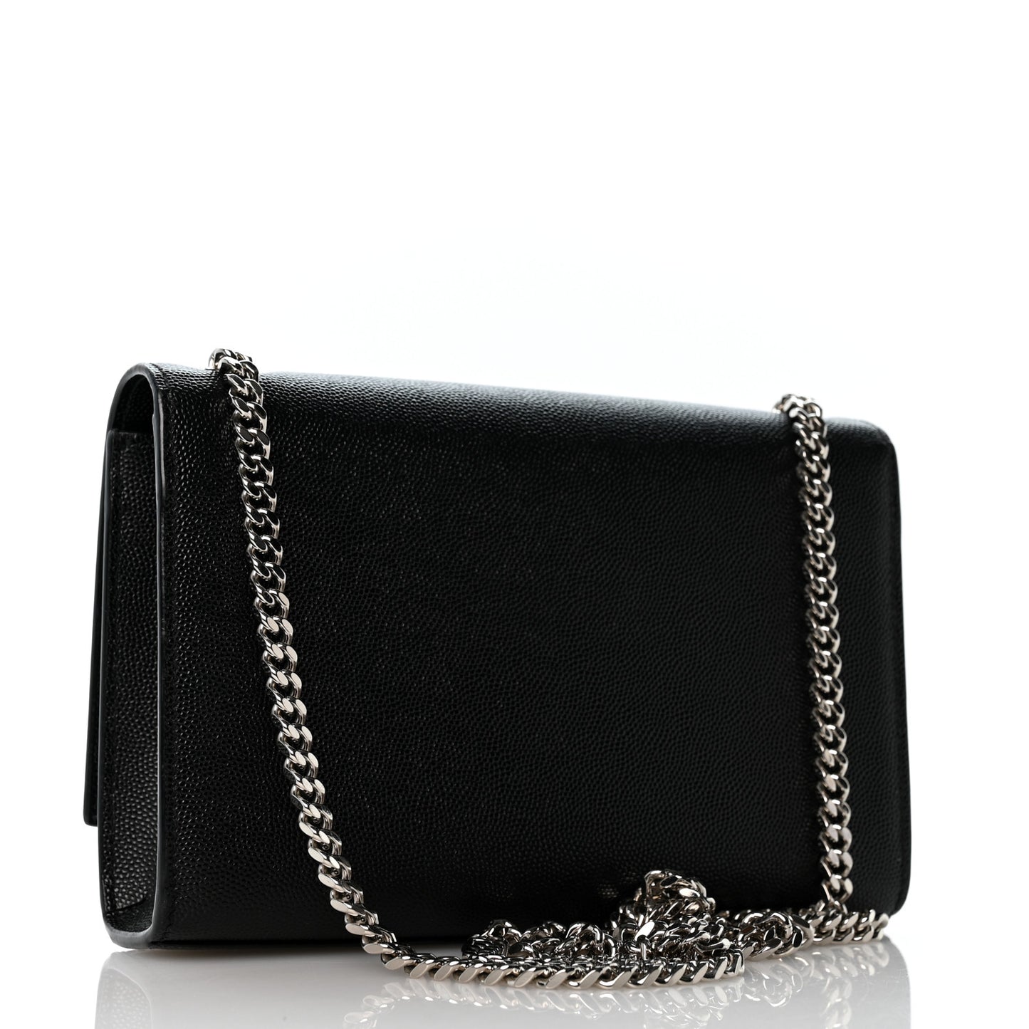 Grain De Poudre Small Monogram Kate Satchel Black