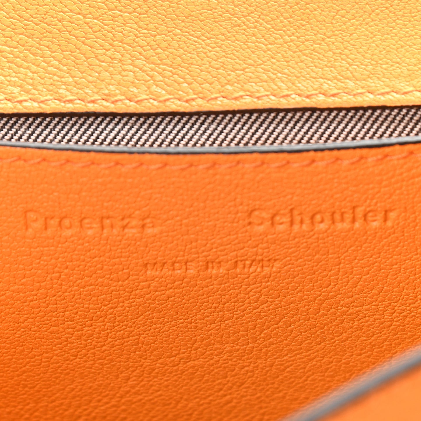 Lambskin PS1 Mini Crossbody Bag Marigold