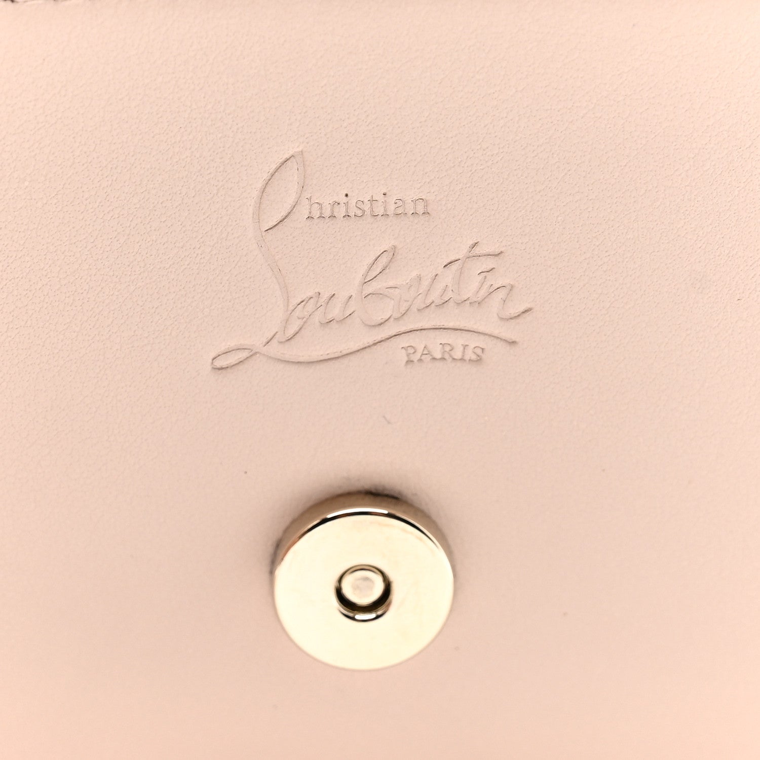 Christian Louboutin Calfskin Loubi54 Crossbody Clutch Rose de Chine 11 of 19