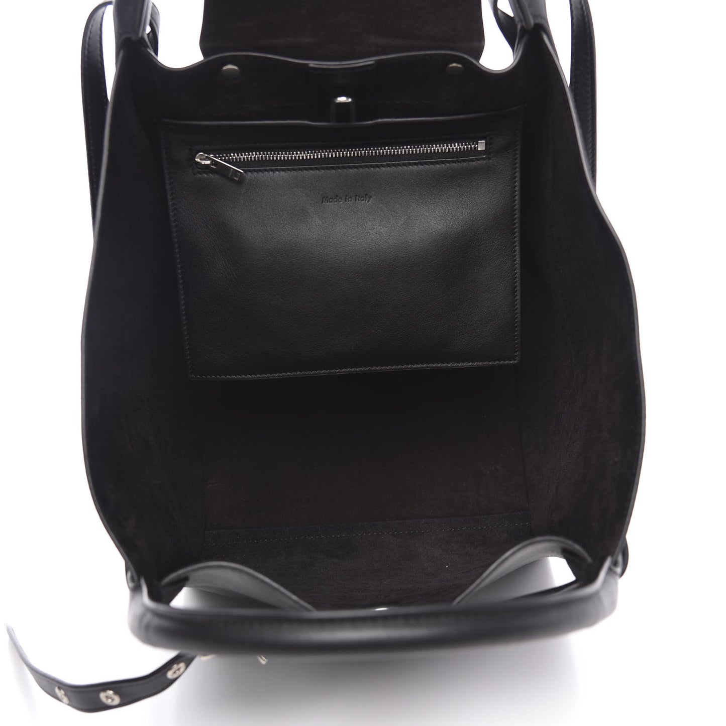 Smooth Calfskin Small Big Bag Black