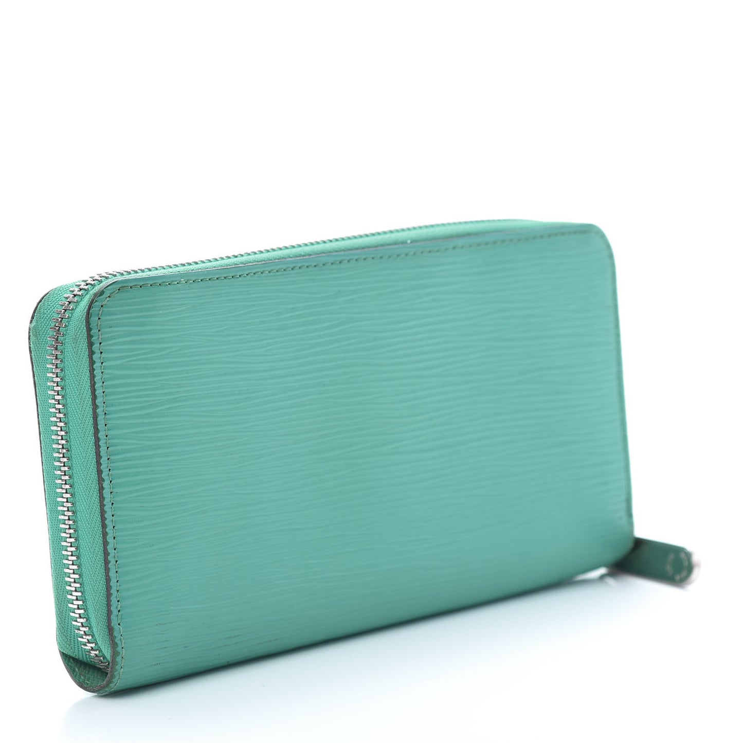 Epi Zippy Wallet Turquoise