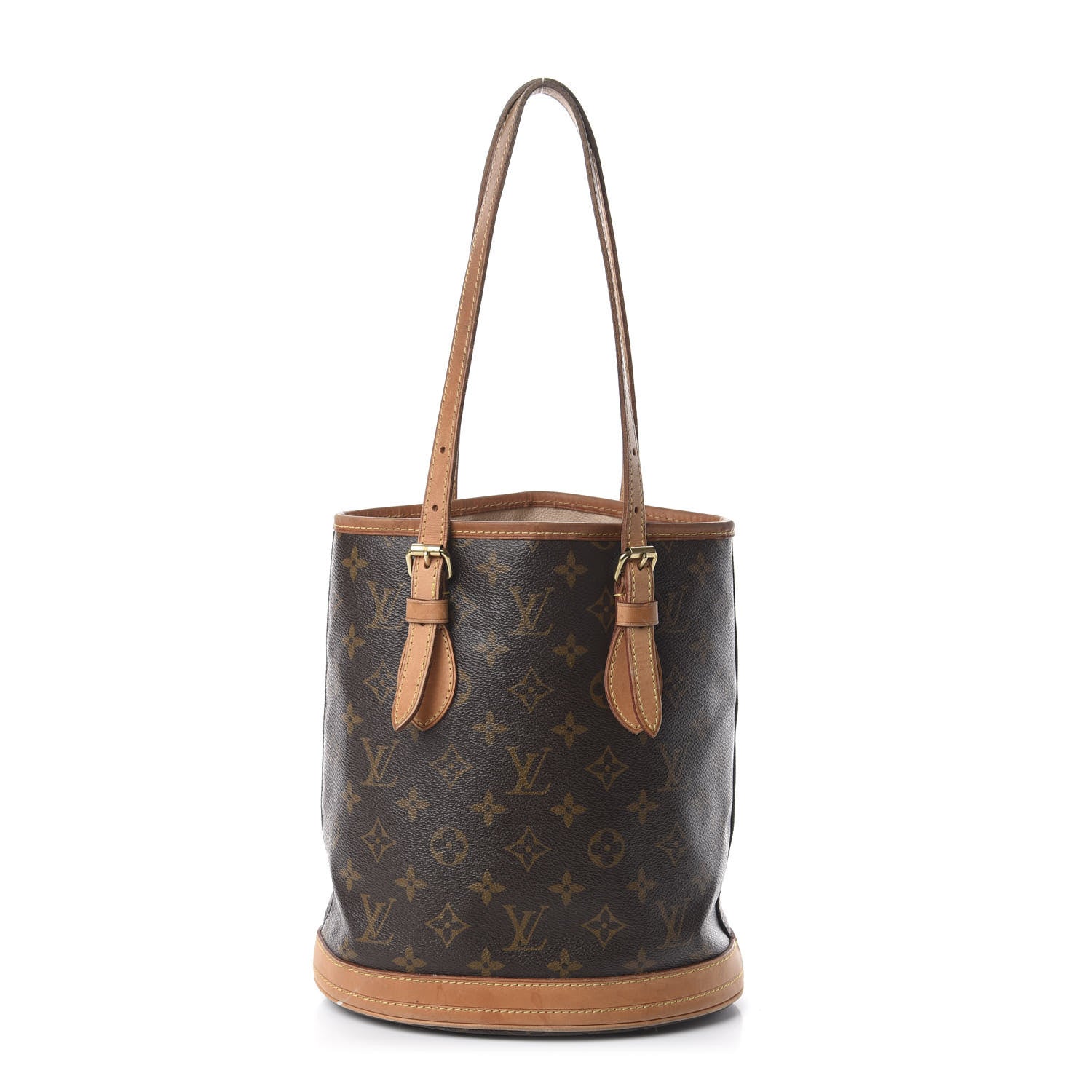Louis Vuitton Monogram Petit Bucket 23 1 of 8