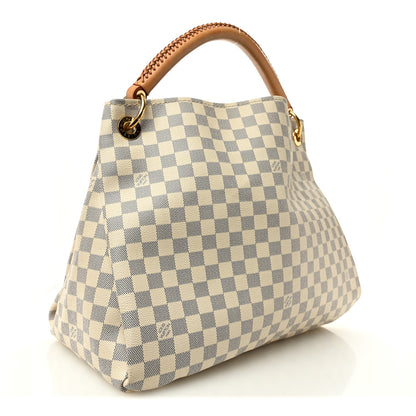 Louis Vuitton Damier Azur Artsy MM 3 of 10