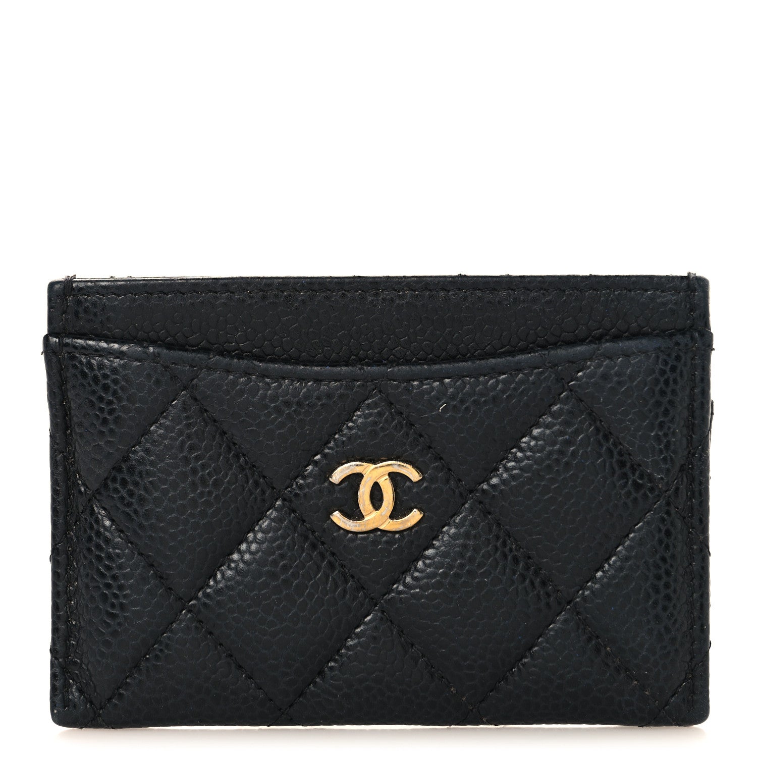 Chanel Caviar Quilted Card Holder Black 1 of 8