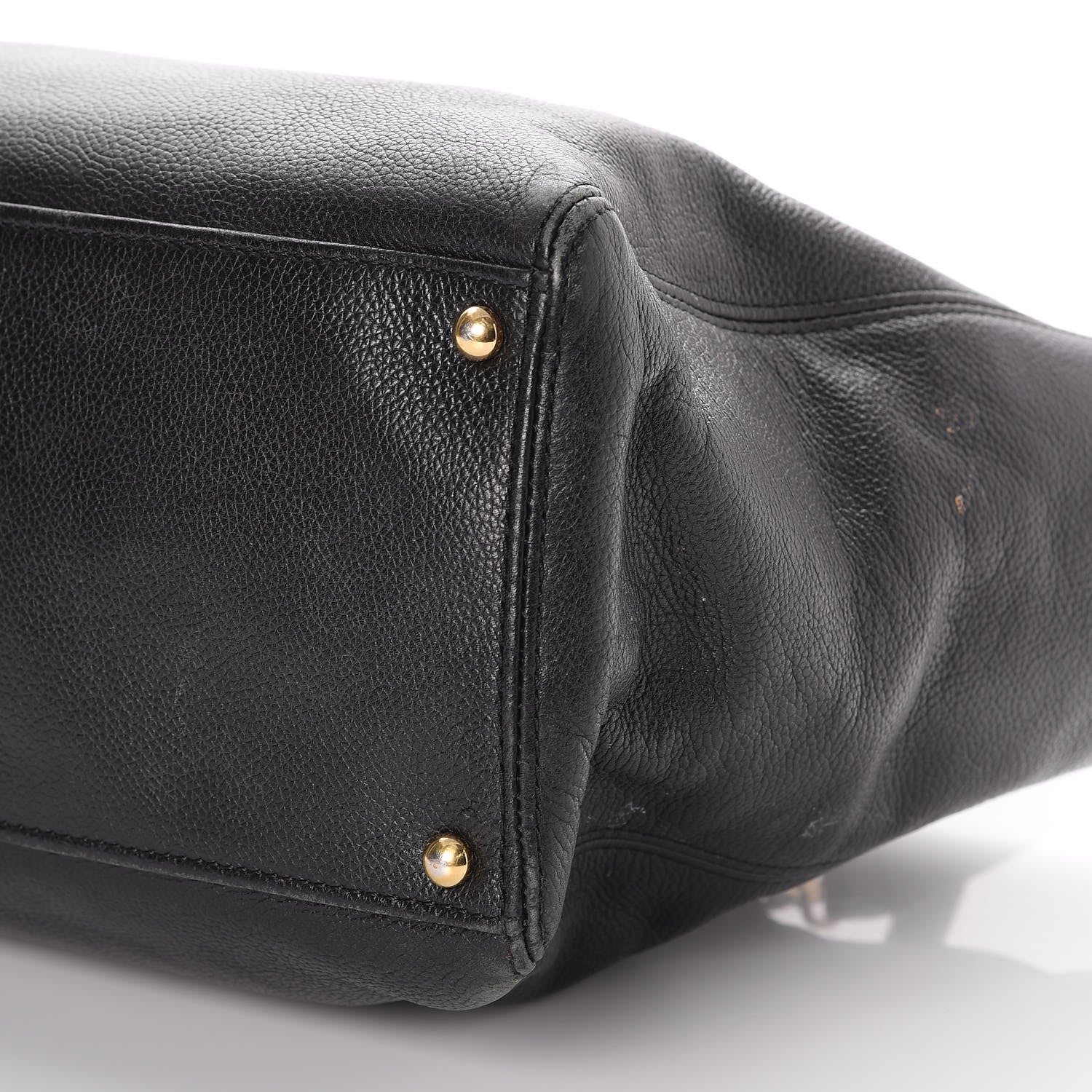 Chanel Calfskin Cerf Executive Shopper Tote Black 11 of 11