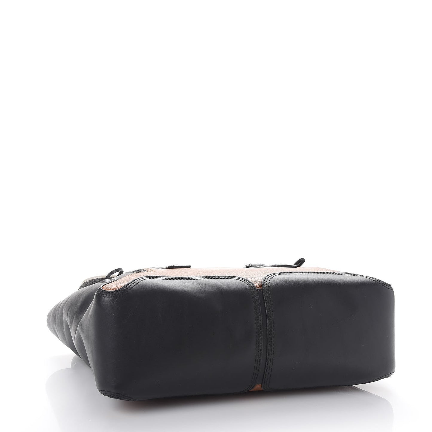 3.1 Textured Calfskin Large Colorblock Pashli Satchel Copper