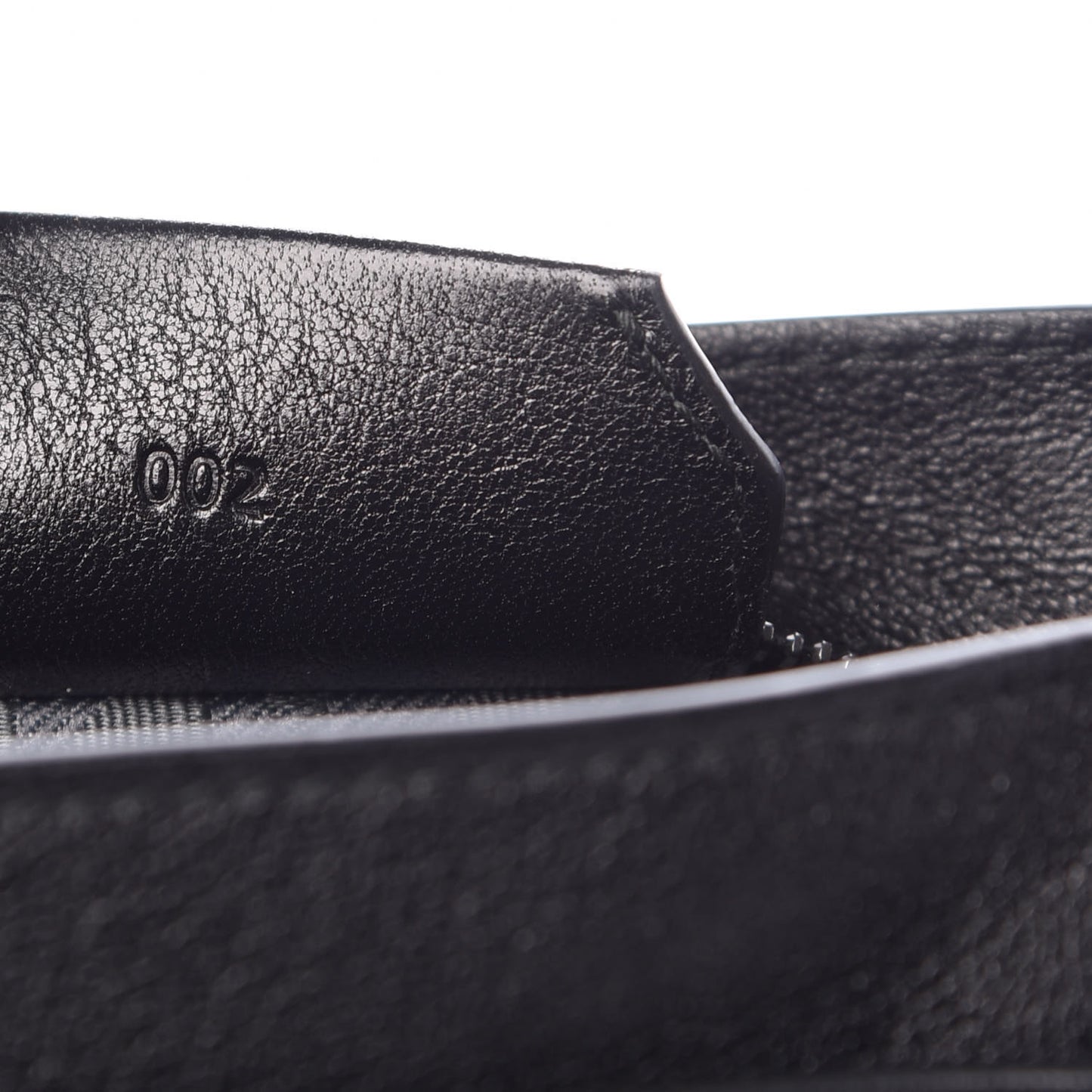 Lambskin Fringe PS1 Crossbody Pouch Black