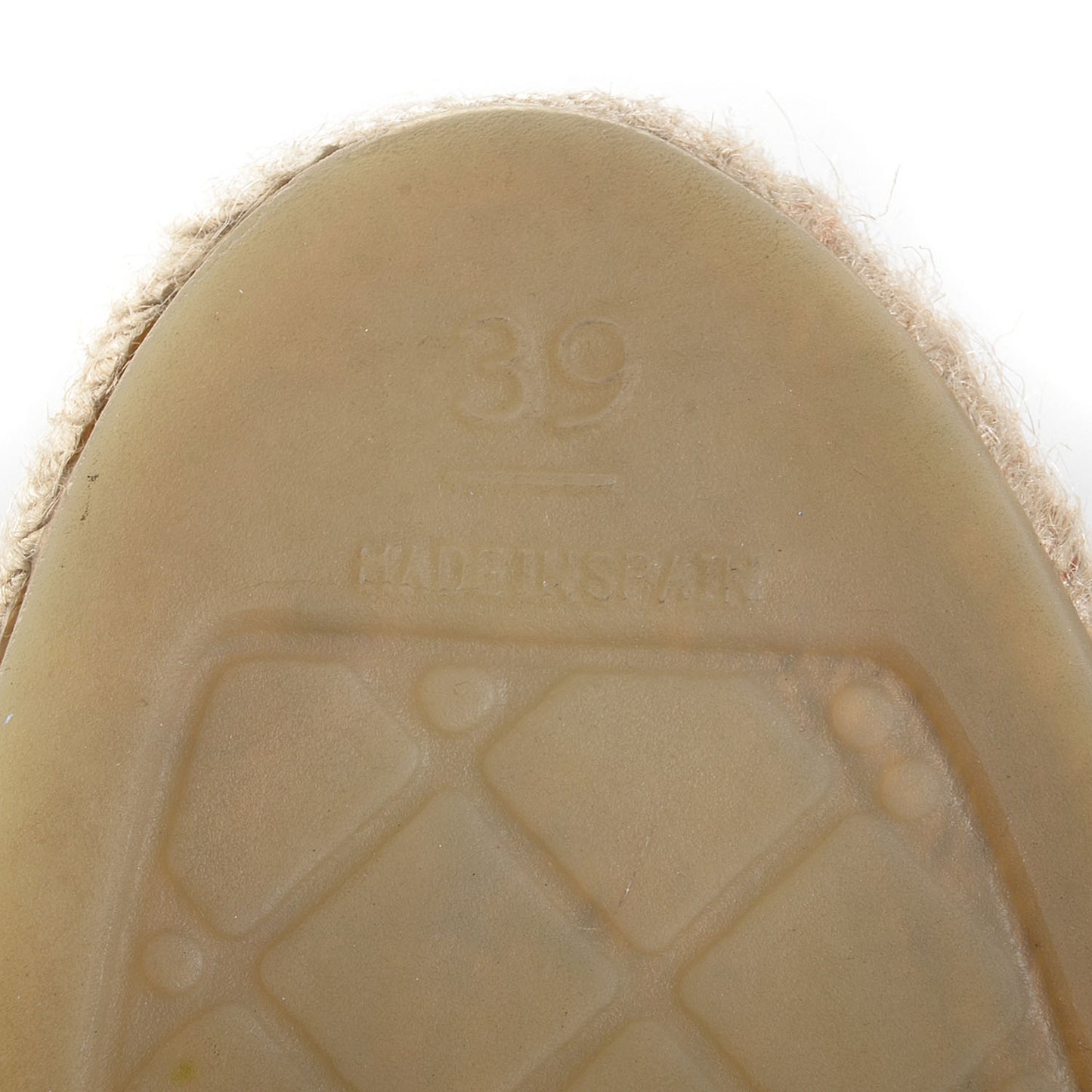 Lambskin CC Espadrilles 39 Black