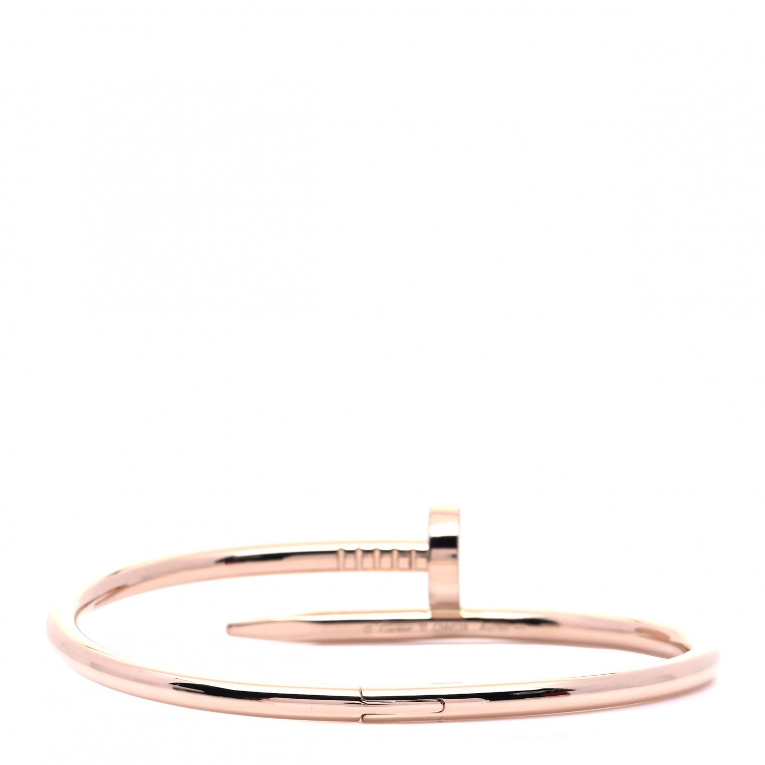 Cartier 18K Pink Gold Juste Un Clou Bracelet 17 3 of 7