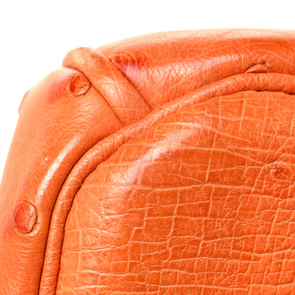Hermes Ostrich Birkin 35 Orange 25 of 35